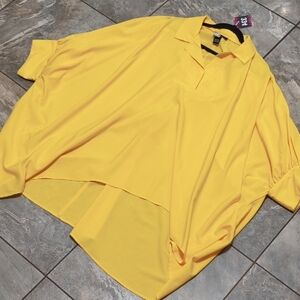 Ashro Yellow Blouse